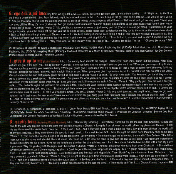 Sean Paul - The Trinity  (2xCD, Album, Ltd) - Image 4