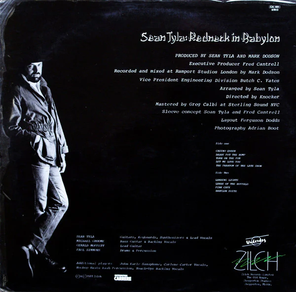 Sean Tyla - Redneck In Babylon (LP, Album) - Image 2