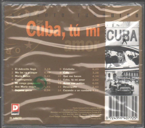 Septeto Turquino - Cuba Tu Mi Amor (CD, Album) - Image 2