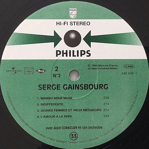 Serge Gainsbourg - N°2 (10", Album, Ltd, Num, RE) - Image 4