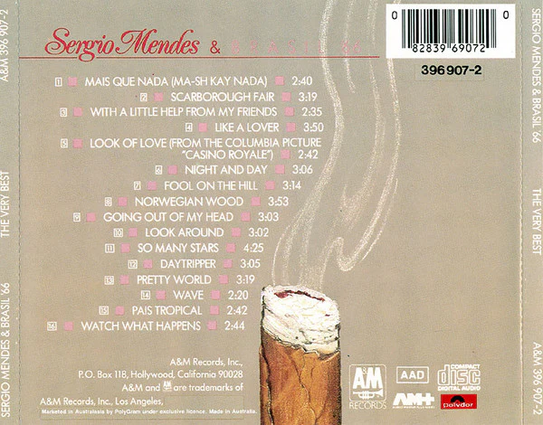 Sergio Mendes & Brasil '66* - The Very Best (CD, Comp) - Image 2