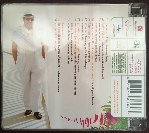 Sergio Mendes* - Encanto (CD, Album, Sup) - Image 4