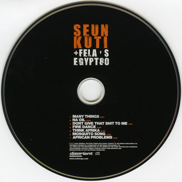 Seun Kuti + Fela's Egypt 80* - Many Things (CD, Album) - Image 3