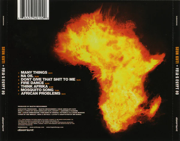 Seun Kuti + Fela's Egypt 80* - Many Things (CD, Album) - Image 2