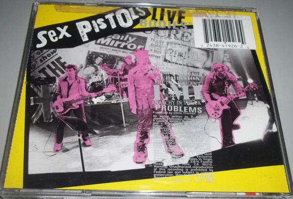 Sex Pistols - Filthy Lucre Live (CD, Album) - Image 4