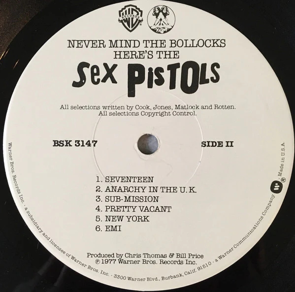 Sex Pistols - Never Mind The Bollocks Here's The Sex Pistols (LP, Album, Jac) - Image 4