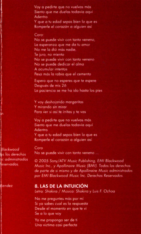 Shakira - Fijación Oral Vol. 1 (Cass, Album) - Image 5