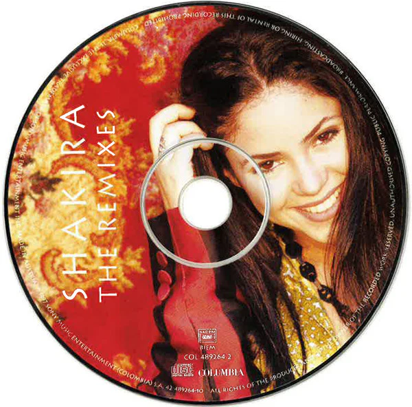 Shakira - The Remixes (CD, Comp) - Image 3