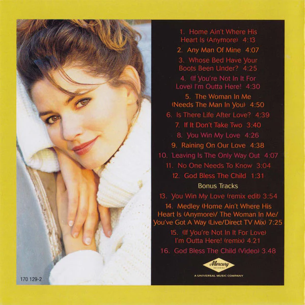 Shania Twain - The Woman In Me (CD, Album, Enh, RE) - Image 4