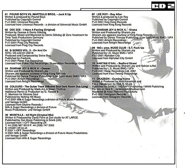 Sharam Jey - In The Mix Vol. 1 (2xCD, Mixed) - Image 3