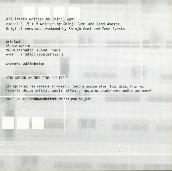 Shinju Gumi - Mixing A Ghost (CD, Album) - Image 4