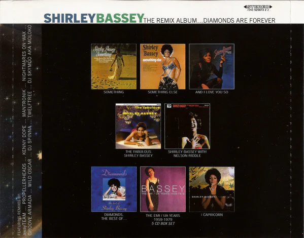 Shirley Bassey - The Remix Album...Diamonds Are Forever (CD, Comp, RP) - Image 4