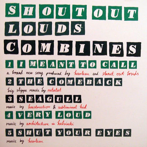 Shout Out Louds - Combines (CD, EP)