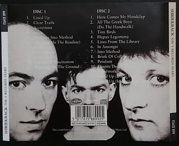 Shriekback - The Y Records Years (2xCD, Comp) - Image 5