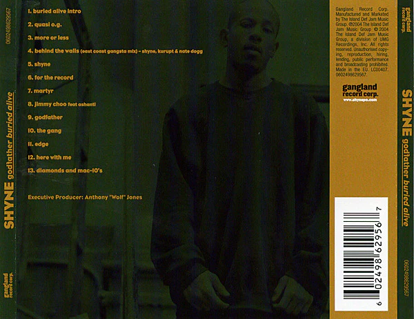 Shyne - Godfather Buried Alive (CD, Album) - Image 2