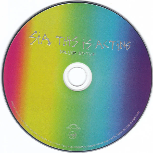 Sia - This Is Acting (CD, Album, Dlx) - Image 3