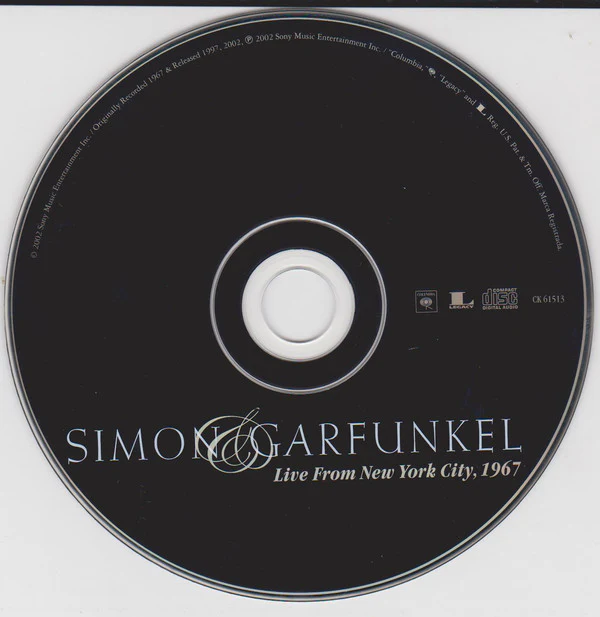 Simon & Garfunkel - Live From New York City, 1967 (CD, Album, RE) - Image 3