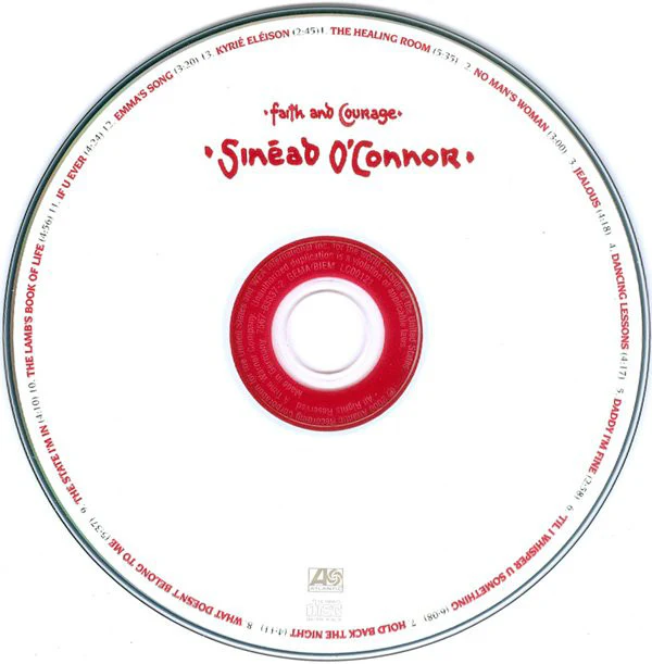 Sinéad O'Connor - Faith And Courage (CD, Album) - Image 3