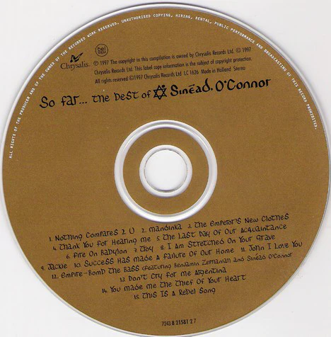 Sinéad O'Connor - So Far... The Best Of Sinéad O'Connor (CD, Comp, RM) - Image 3