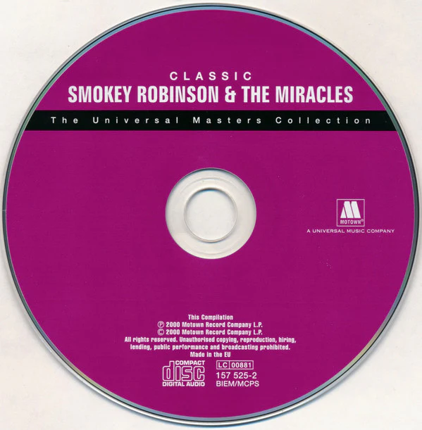 Smokey Robinson, The Miracles - Classic (CD, Comp) - Image 3