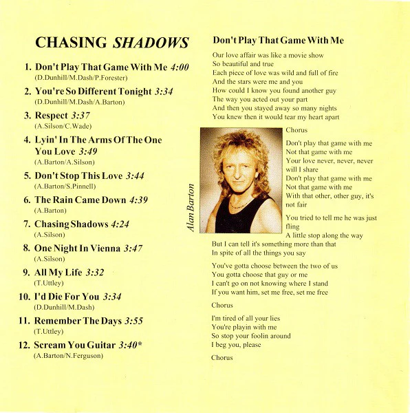 Smokie - Chasing Shadows (CD, Album) - Image 5