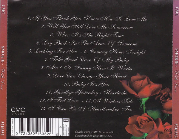 Smokie - With Love (CD, Comp) - Image 2