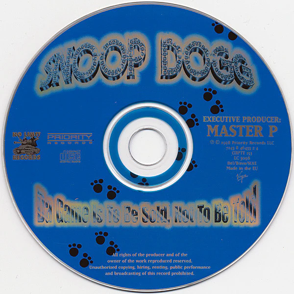 Snoop Dogg - Da Game Is To Be Sold, Not To Be Told (CD, Album, EMI) - Image 3
