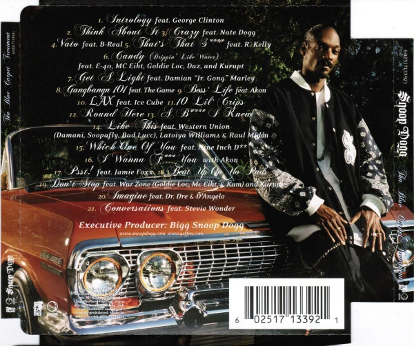 Snoop Dogg - Tha Blue Carpet Treatment (CD, Album, Sup) - Image 2
