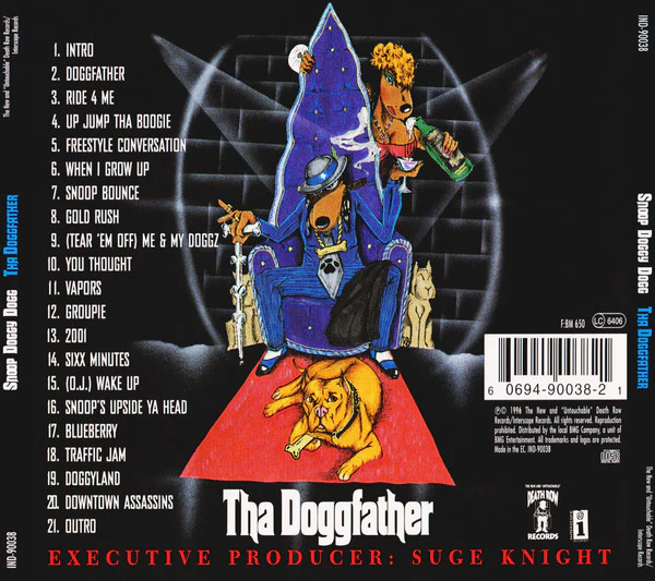 Snoop Doggy Dogg* - Tha Doggfather (CD, Album) - Image 2