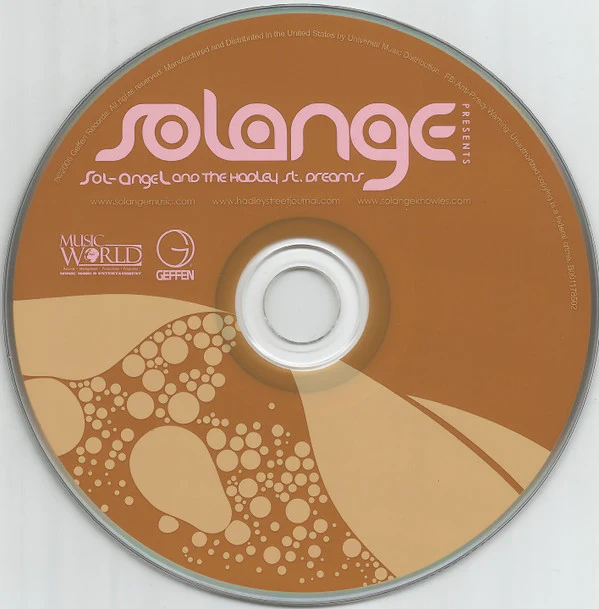 Solange  - Sol-Angel And The Hadley St. Dreams (CD, Album) - Image 3