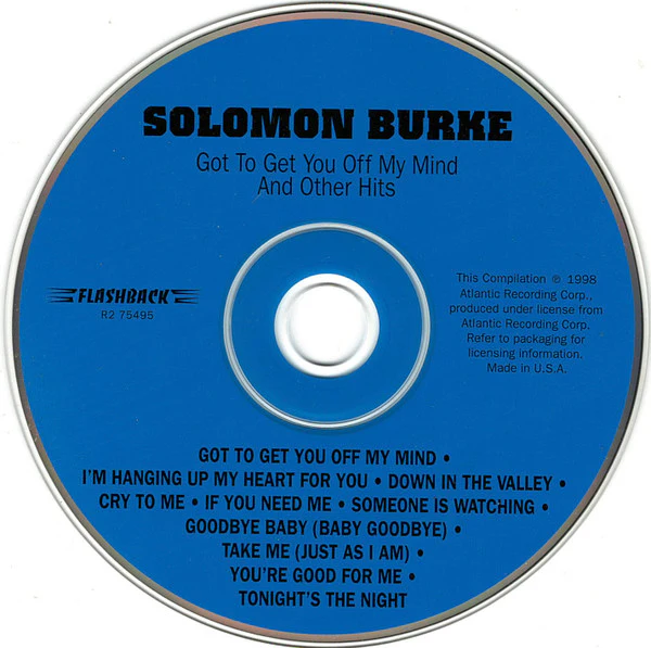 Solomon Burke - Got To Get You Off My Mind (CD, Comp) - Image 3