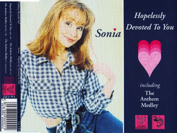 Sonia - Hopelessly Devoted To You Including The Anthem Medley (CD, Single) - Image 2