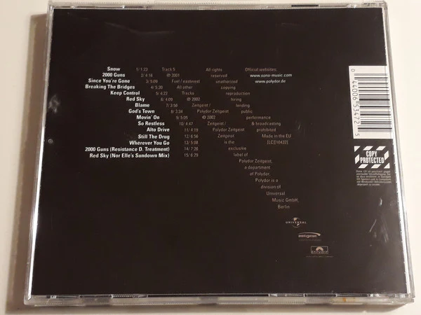 Sono - Solid State (CD, Album, Copy Prot.) - Image 2
