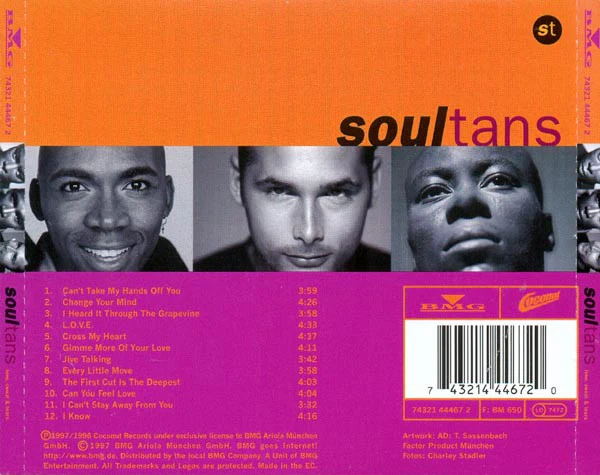 Soultans - Love, Sweat & Tears (CD, Album) - Image 2