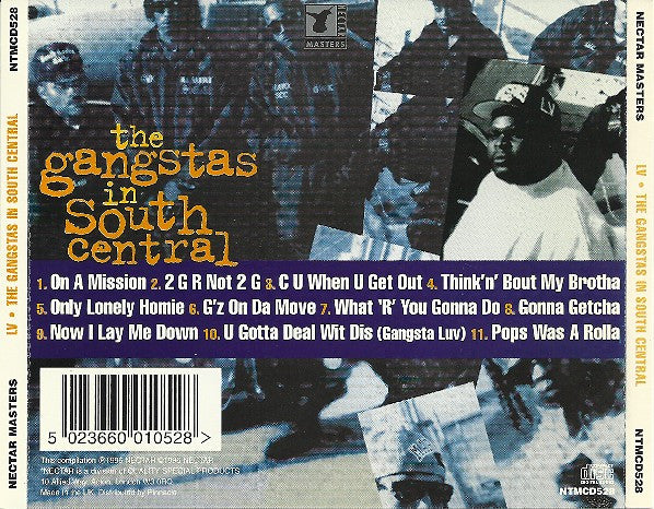 South Central Cartel And Havoc & Prodeje Featuring LV - The Gangstas In South Central (CD, Comp) - Image 2