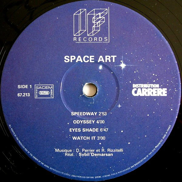 Space Art (2) - Trip In The Head Center (LP, Album, M/Print, RE) - Image 3