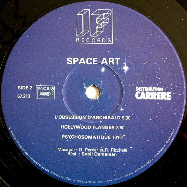 Space Art (2) - Trip In The Head Center (LP, Album, M/Print, RE) - Image 4