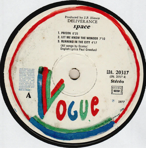 Space - Deliverance (LP, Album, Gat) - Image 5