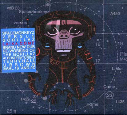 Spacemonkeyz versus Gorillaz - Laika Come Home (CD, Album, Dig)