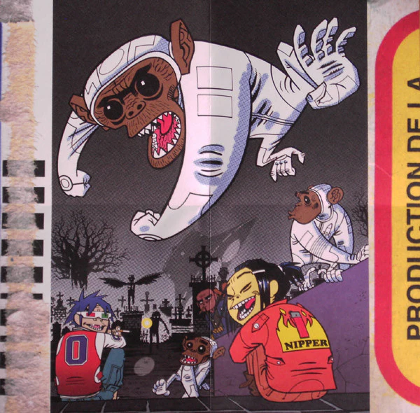 Spacemonkeyz versus Gorillaz - Laika Come Home (CD, Album, Dig) - Image 4