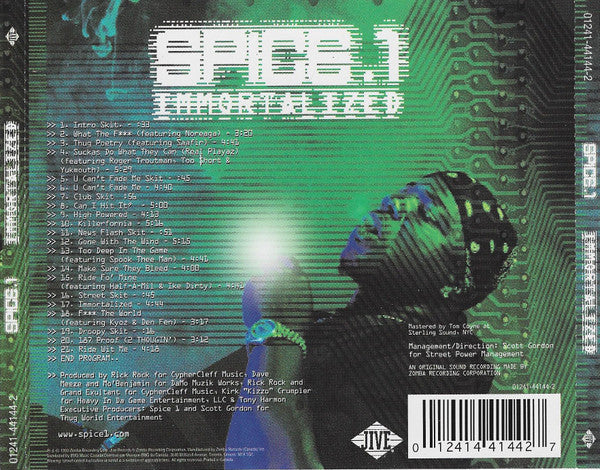 Spice 1 - Immortalized (CD, Album) - Image 4
