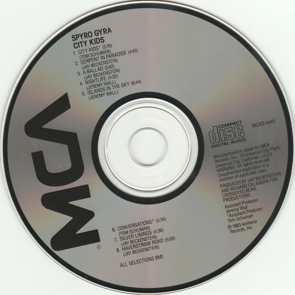 Spyro Gyra - City Kids (CD, Album, RE) - Image 4