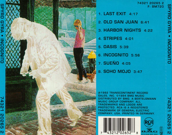 Spyro Gyra - Incognito (CD, Album, RE) - Image 2