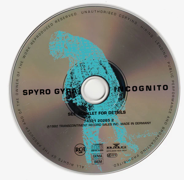 Spyro Gyra - Incognito (CD, Album, RE) - Image 3