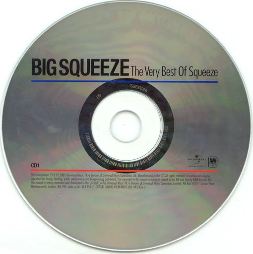 Squeeze (2) - Big Squeeze: The Very Best Of Squeeze (CD, Comp) - Image 3