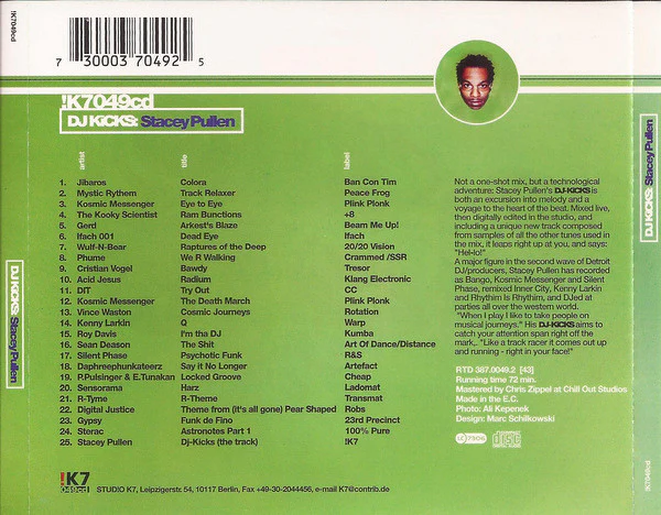 Stacey Pullen - DJ-Kicks (CD, Mixed) - Image 2