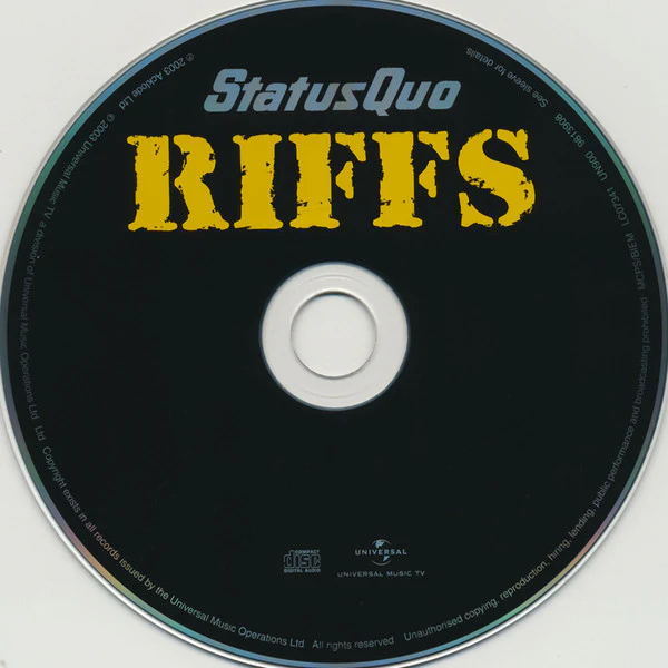Status Quo - Riffs (CD, Album) - Image 5