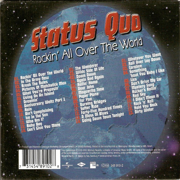 Status Quo - Rockin' All Over The World (3xCD, Comp + Box) - Image 2