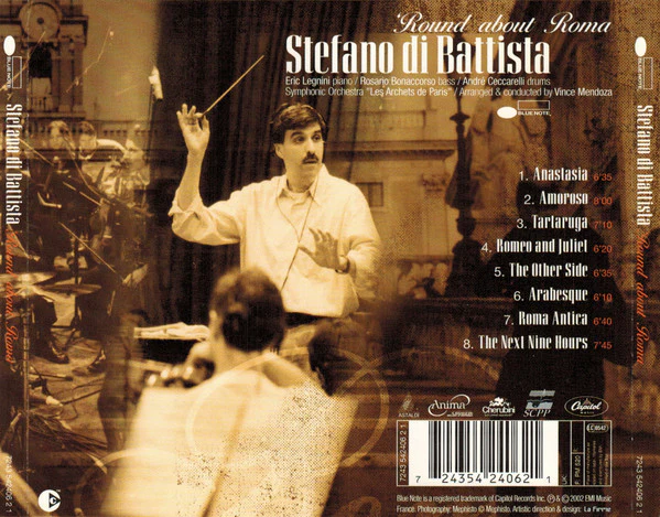 Stefano di Battista - 'Round About Roma (CD, Album, Cop) - Image 2