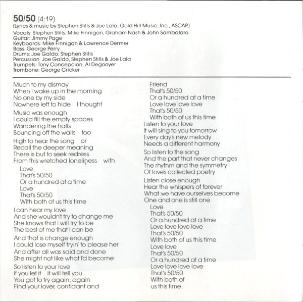 Stephen Stills - Right By You (CD, Album, Tar) - Image 5